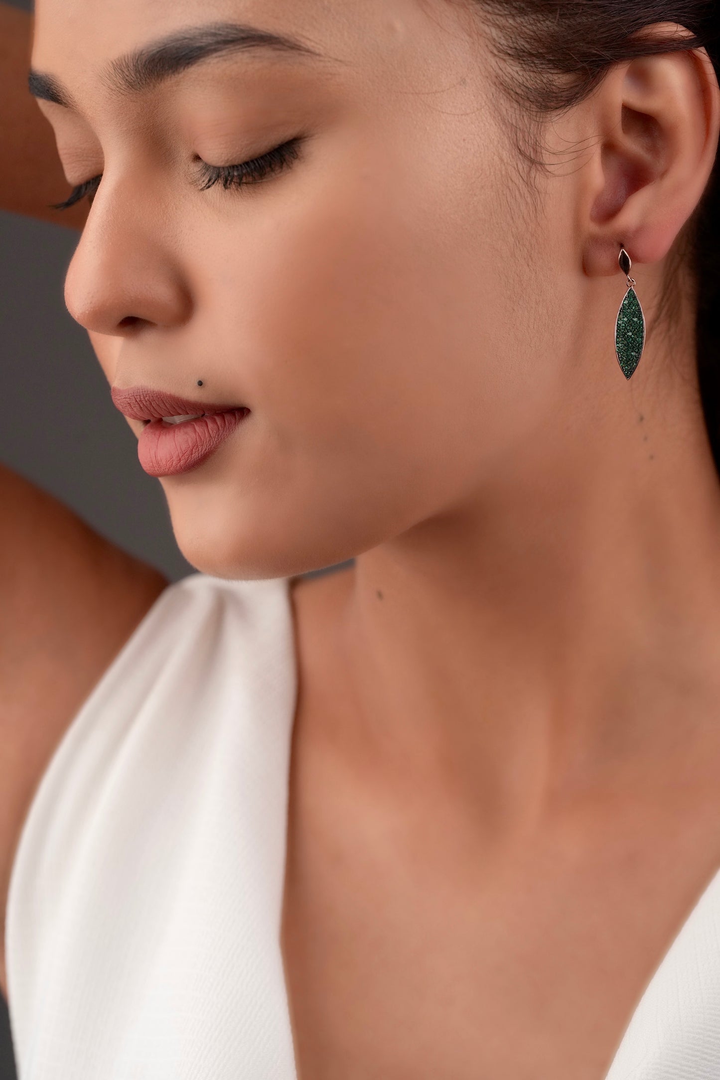 Dazzling drop dangles