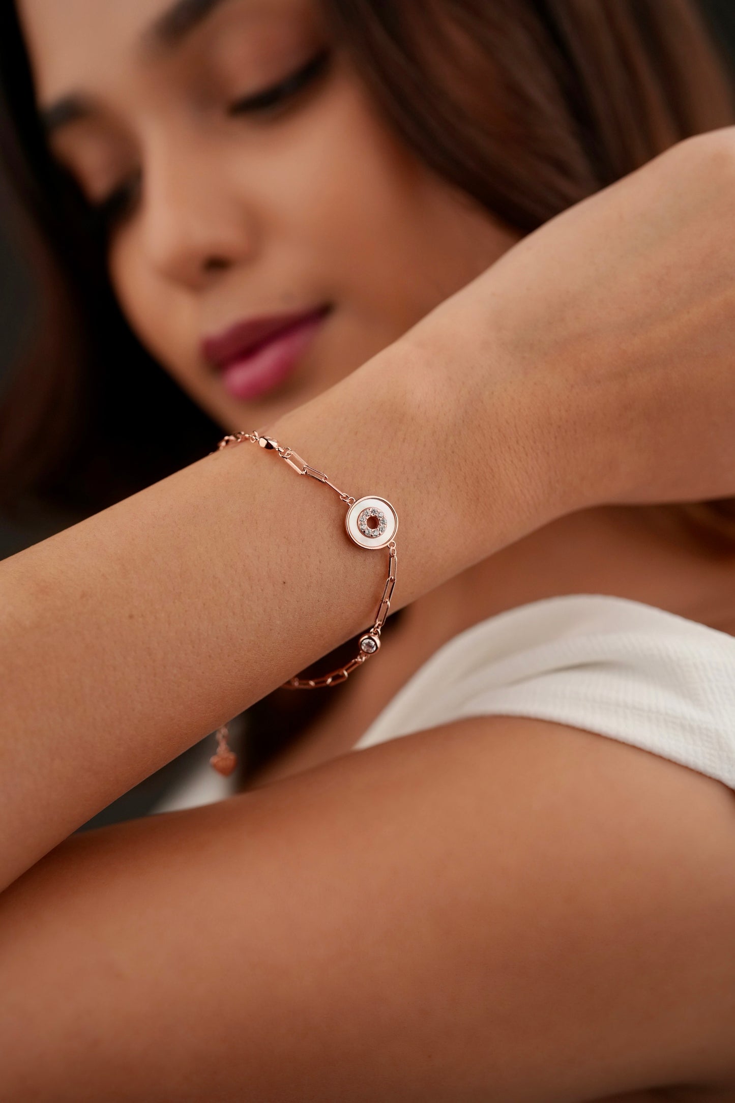 Urban charm bracelet