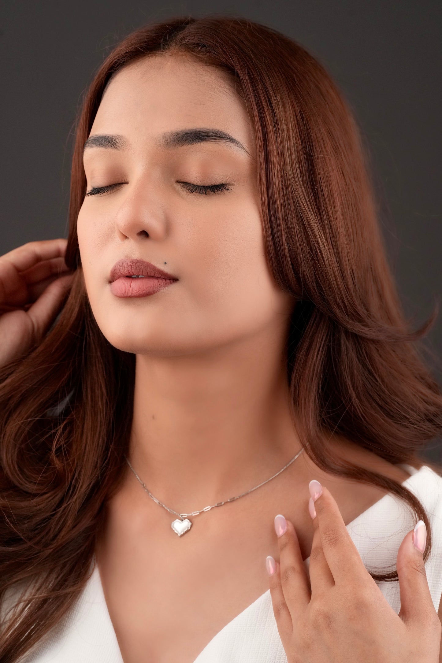 Mini heartbeat necklace