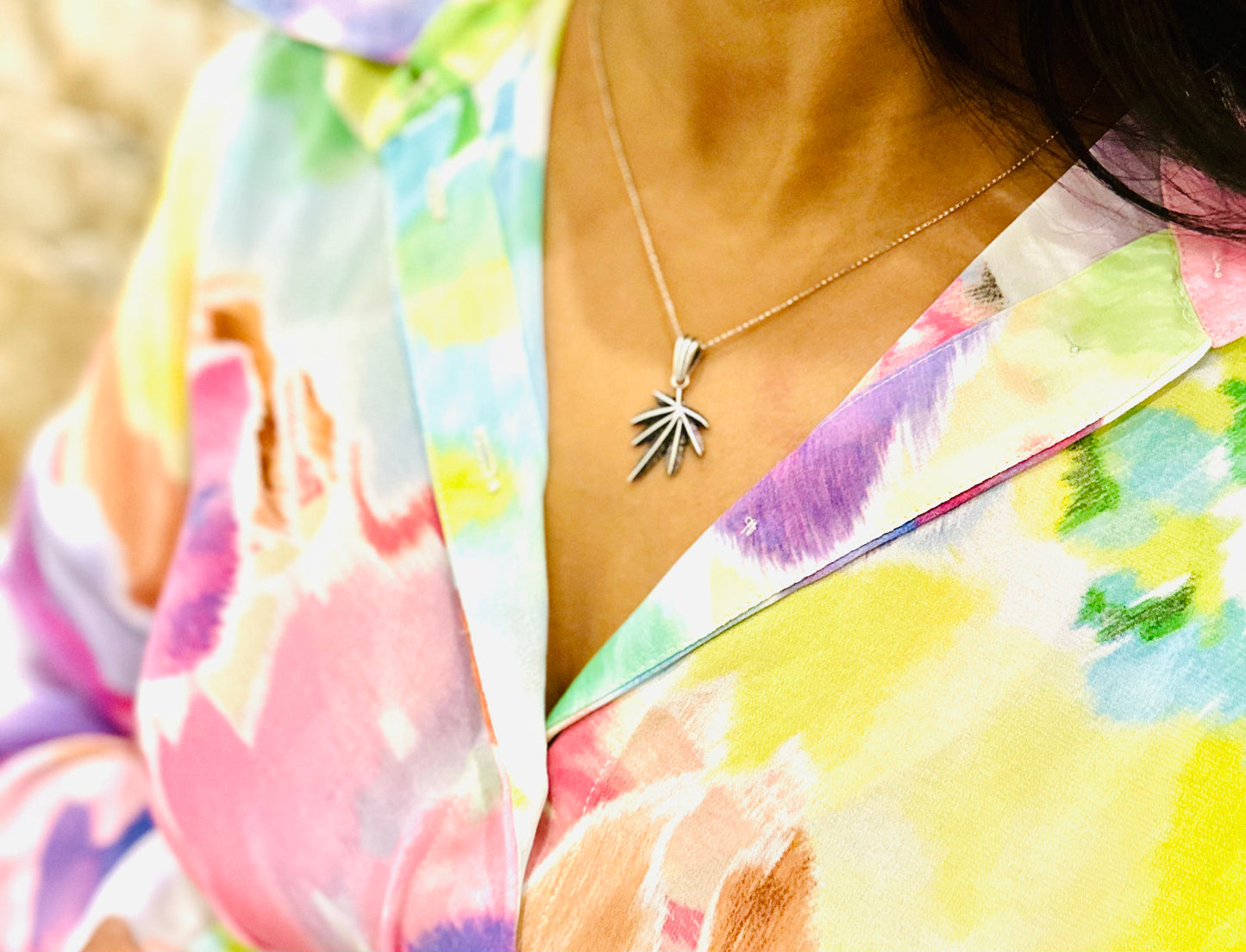 Maple Leaf Pendant & Chain