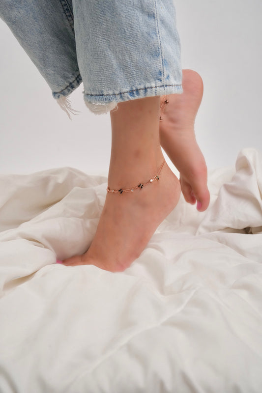 Butterfly breeze anklets