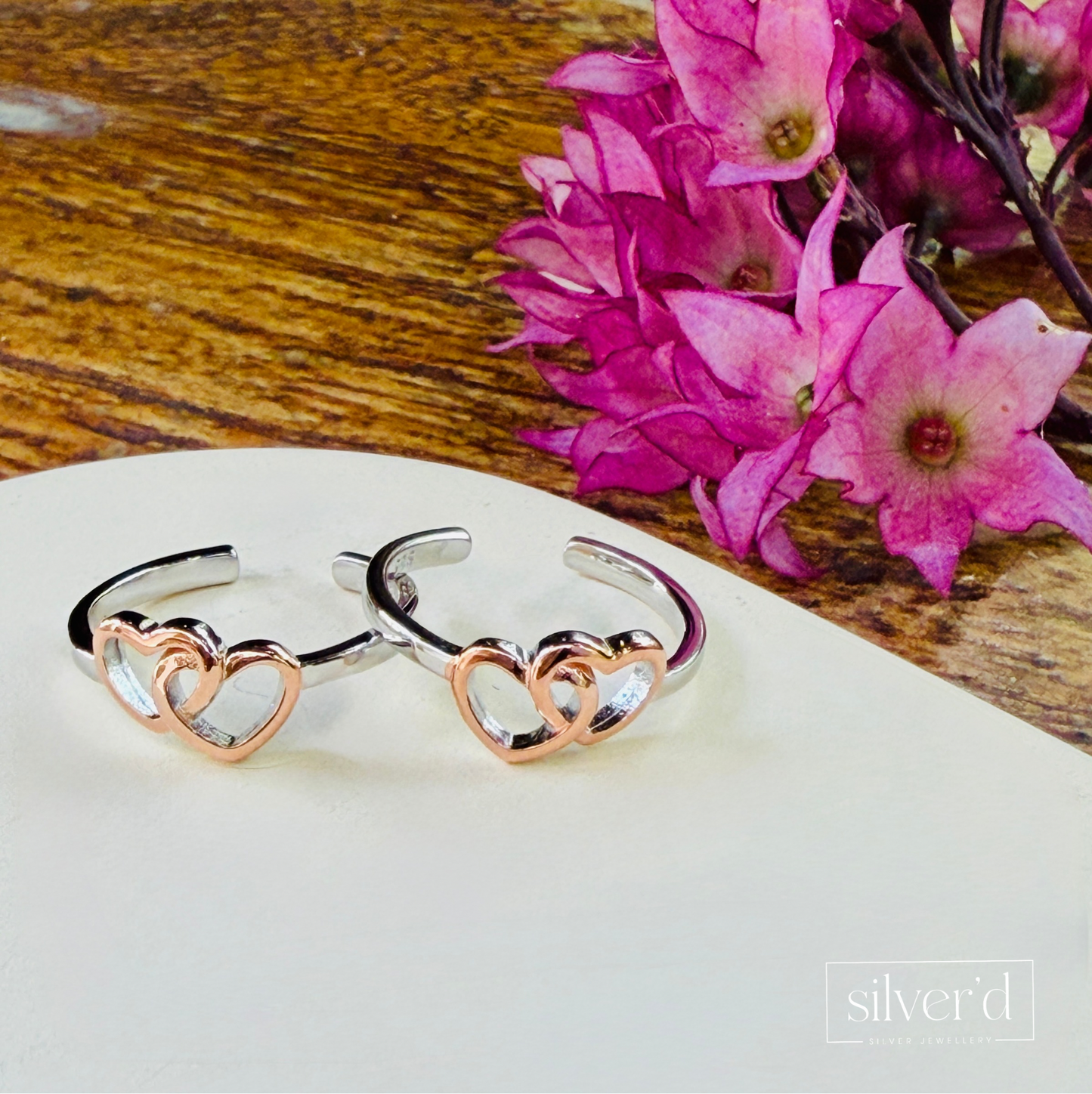 Love loop toe rings
