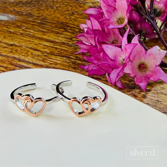 Love loop toe rings