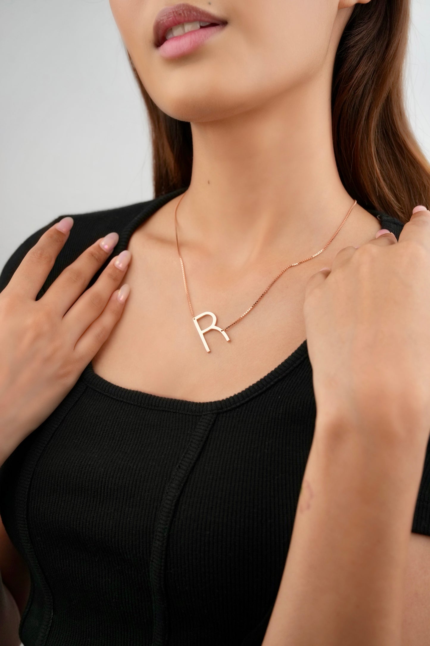 R necklace